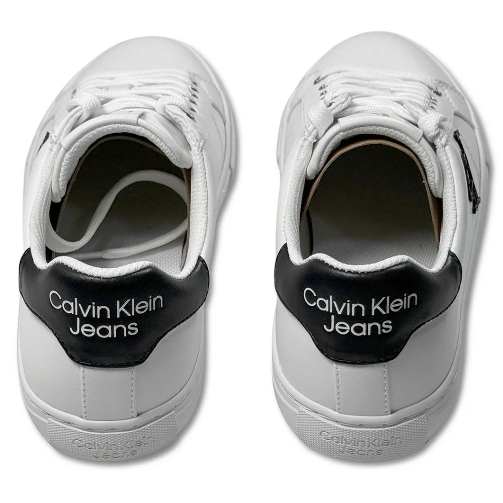 Calvin Klein Calysse Shoes / Sneakers - NEW Womens 9.5 Black / White - #48651-OF